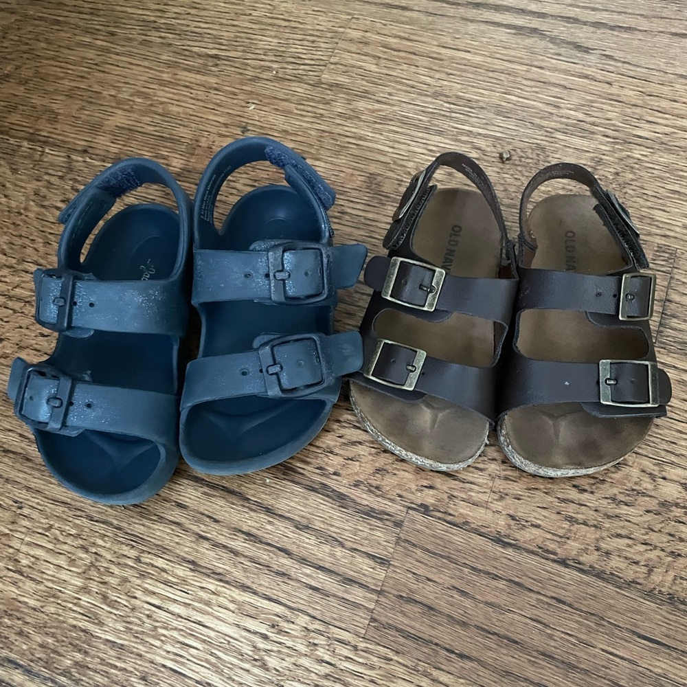 Toddler Sandals- Target and Old Navy